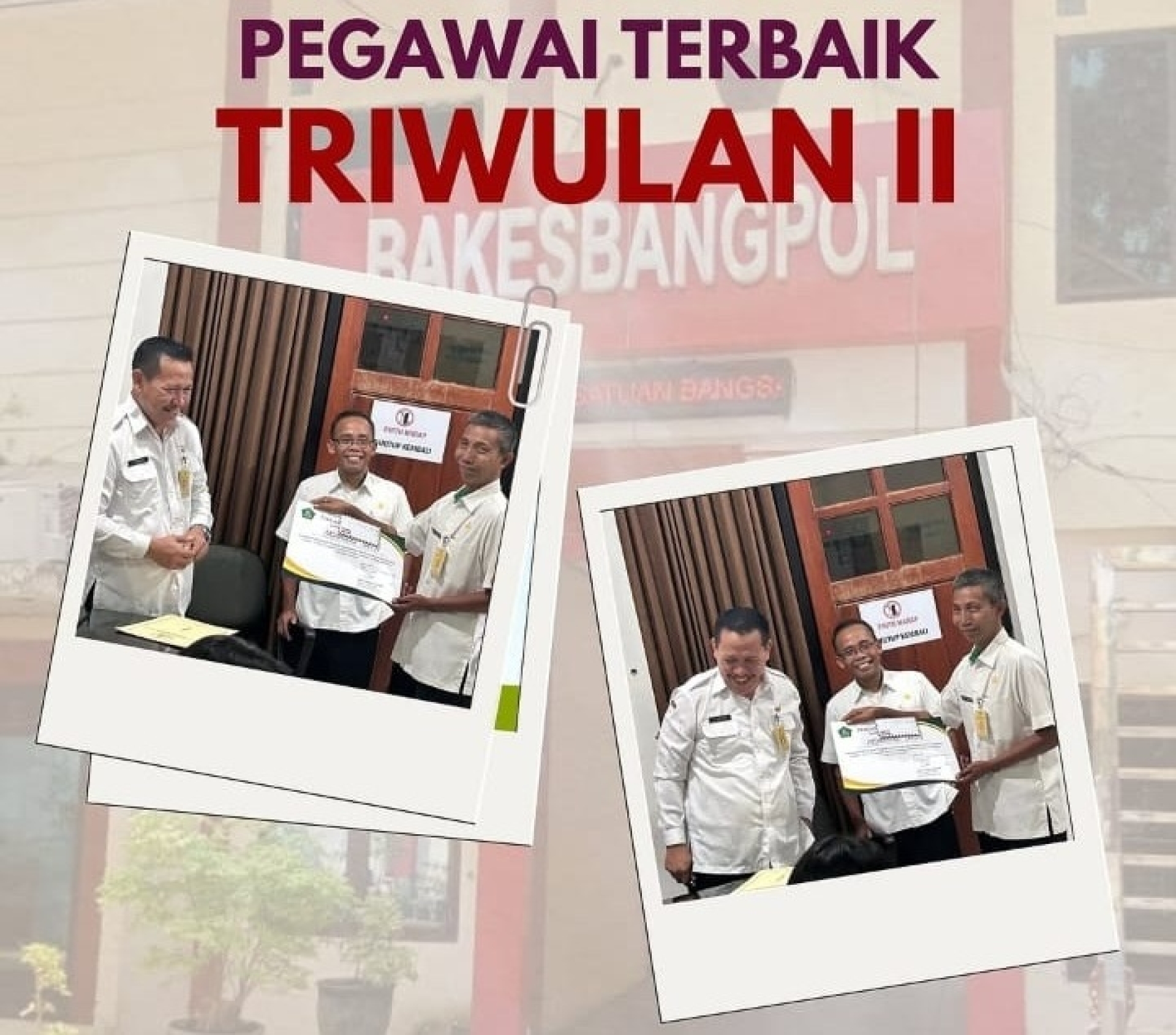 Pemberian Penghargaan Pegawai Terbaik